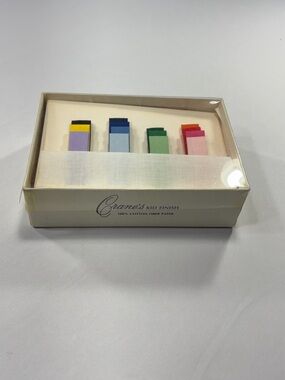 Crane Cotton Correspondence Cards 13 w Envelopes Stationery Yellowing